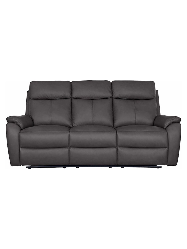 Aspire Furniture Charcoal Kingsmere 3 Seater Power Recliner Sofa - Image 2 of 6 Aspire Furniture Charcoal Kingsmere 3 Seater Power Recliner Sofa - Image 2 of 6