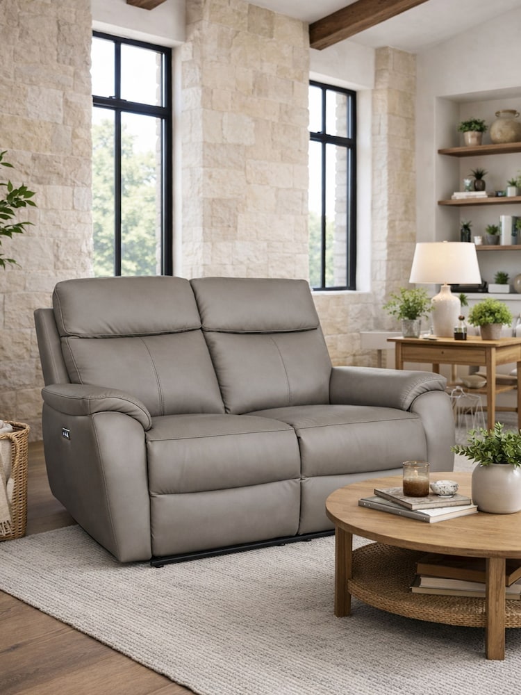 Aspire Furniture Elephant Kingsmere 2 Seater Power Recliner Sofa - Image 1 of 6 Aspire Furniture Elephant Kingsmere 2 Seater Power Recliner Sofa - Image 1 of 6