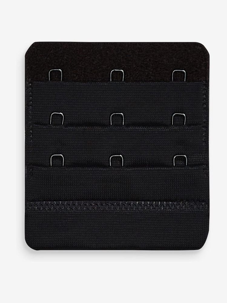 Black/White/Nude 3 Hook Bra Extender 3 Pack - Image 2 of 5