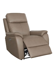 Aspire Furniture Mushroom Kingsmere Power Recliner Armchair - Image 3 of 6