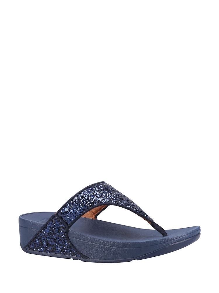 Azul - Sandalias brillantes con tira al dedo Lulu de FitFlop - Imagen 3 de 3 Azul - Sandalias brillantes con tira al dedo Lulu de FitFlop - Imagen 3 de 3