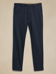 Banana Republic Blue Slim Rapid Movement Chino - Image 1 of 5