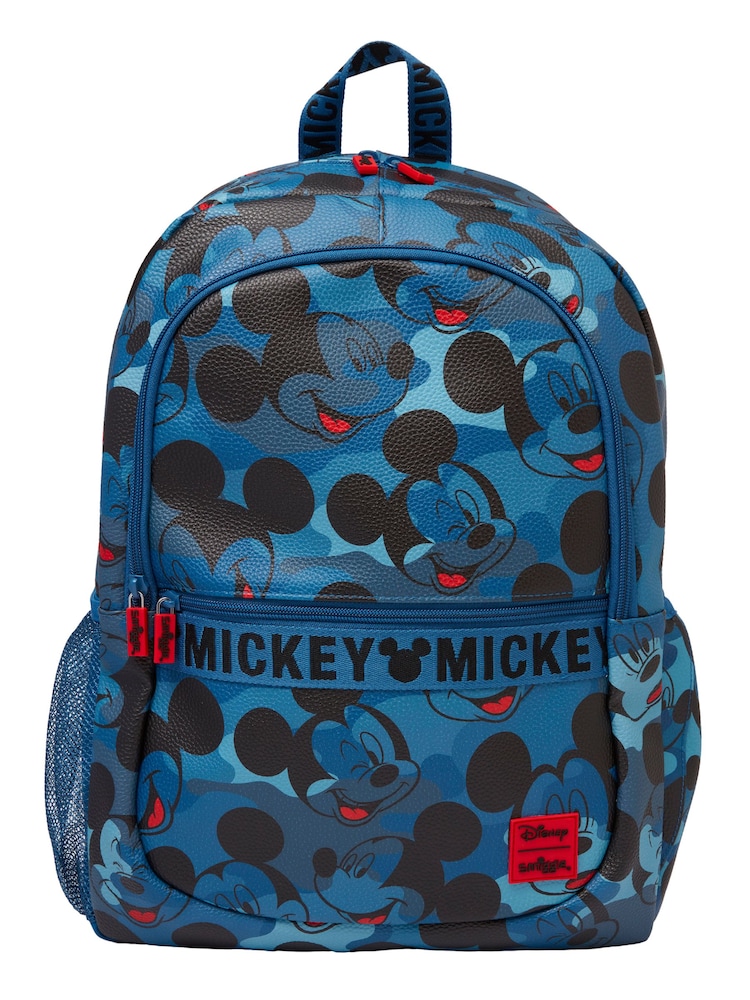 Smiggle Blue Mickey Mouse 3 Piece School Bundle Bag - Image 2 of 5