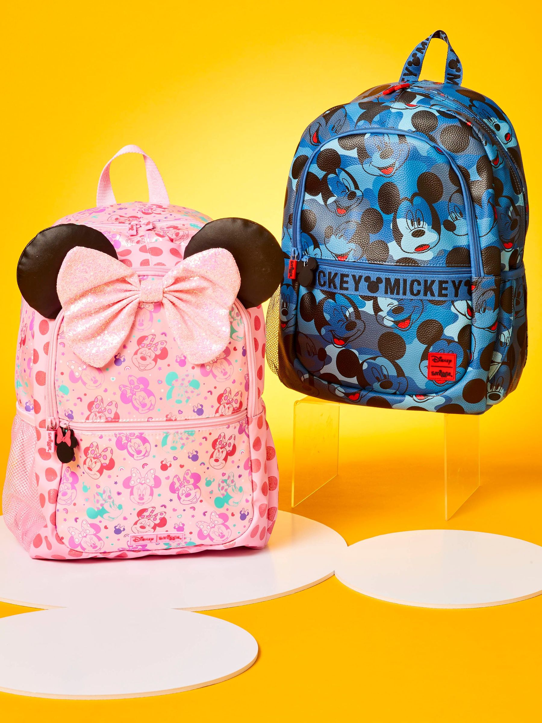Buy Smiggle Blue Mickey Mouse 3 Piece School Bundle Bag from Next Ireland