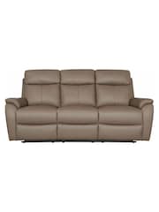 Aspire Furniture Mushroom Kingsmere 3 Seater Power Recliner Sofa - Image 3 of 6