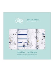 Aden & Anais Essentials Muslin 100% Cotton Blankets 4 Pack - Image 2 of 3