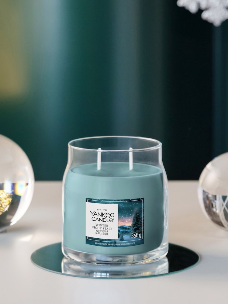 Yankee Candle Winter Night Stars Signature Large Jar Candle - Image 1 of 3 Yankee Candle Winter Night Stars Signature Large Jar Candle - Image 1 of 3