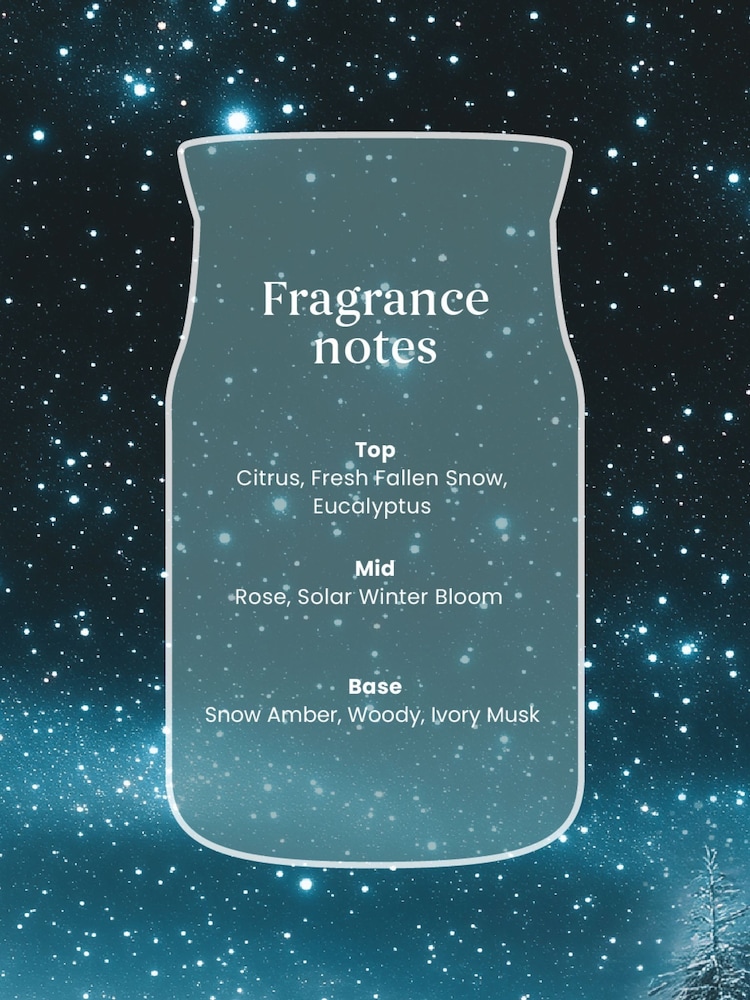 Yankee Candle Winter Night Stars Signature Large Jar Candle - Image 2 of 3 Yankee Candle Winter Night Stars Signature Large Jar Candle - Image 2 of 3