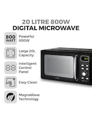 Tower Black 20L 800W Digital Microwave - Image 2 of 7