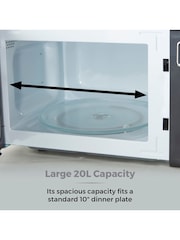 Tower Black 20L 800W Digital Microwave - Image 4 of 7