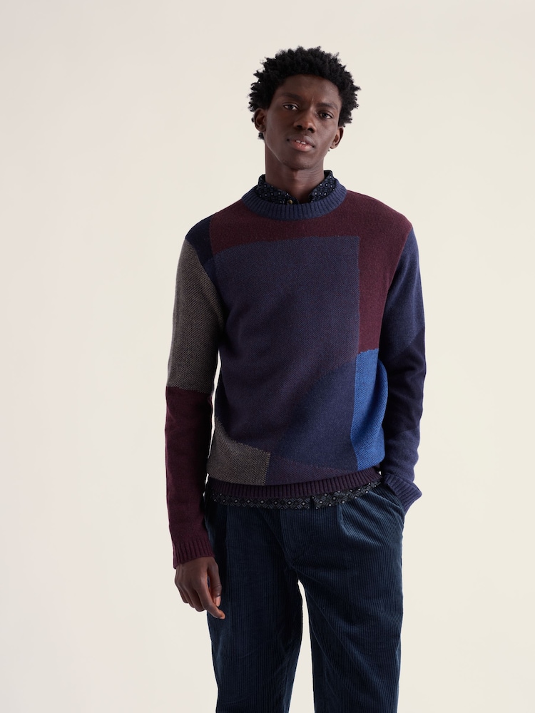 Seasalt Cornwall Blue Carn Gloose Jumper - Image 1 of 5 Seasalt Cornwall Blue Carn Gloose Jumper - Image 1 of 5