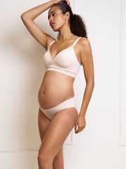 Seraphine X Vogue Williams Black & Almond Underbump Second Skin Briefs 2 Pack - Image 6 of 8