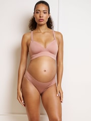 Seraphine X Vogue Williams Black & Praline Underbump Second Skin Briefs 2 Pack - Image 5 of 8