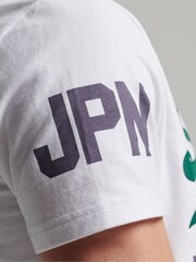 Superdry White Classic Heritage T-Shirt - Image 6 of 10