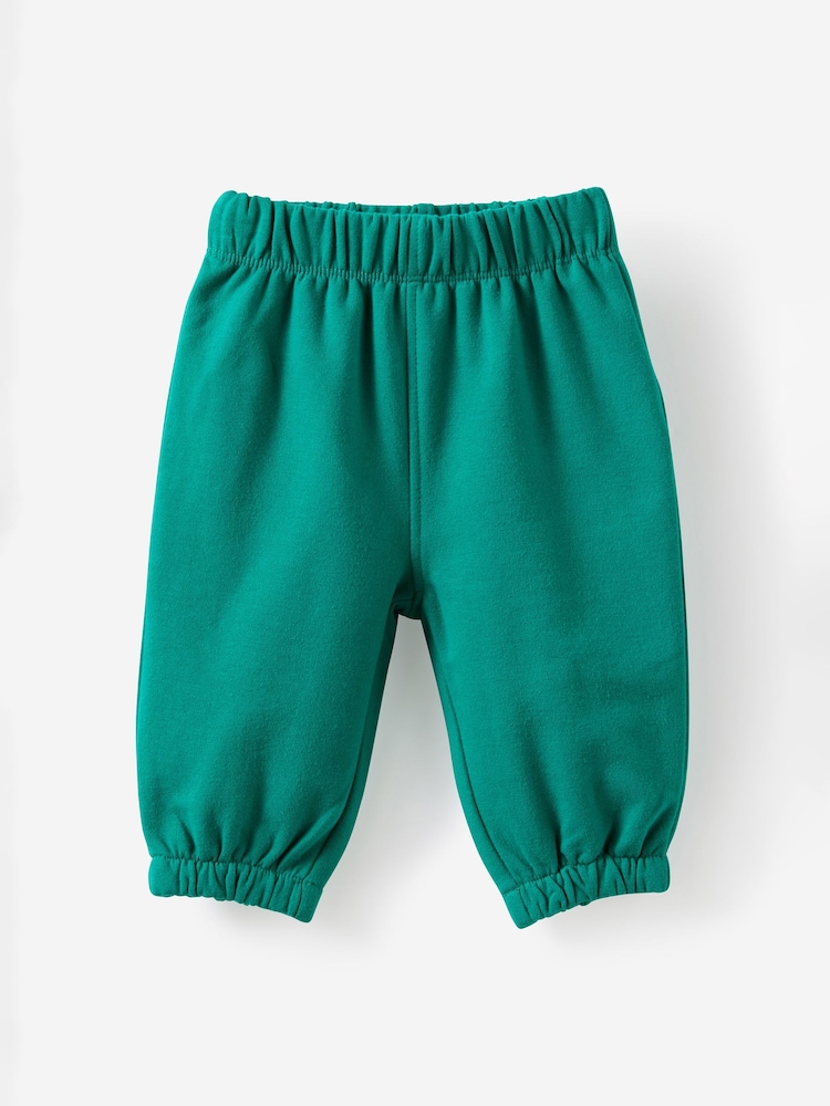 Cotton On Green Riley Fleece Joggers - Image 1 of 3 Cotton On Green Riley Fleece Joggers - Image 1 of 3