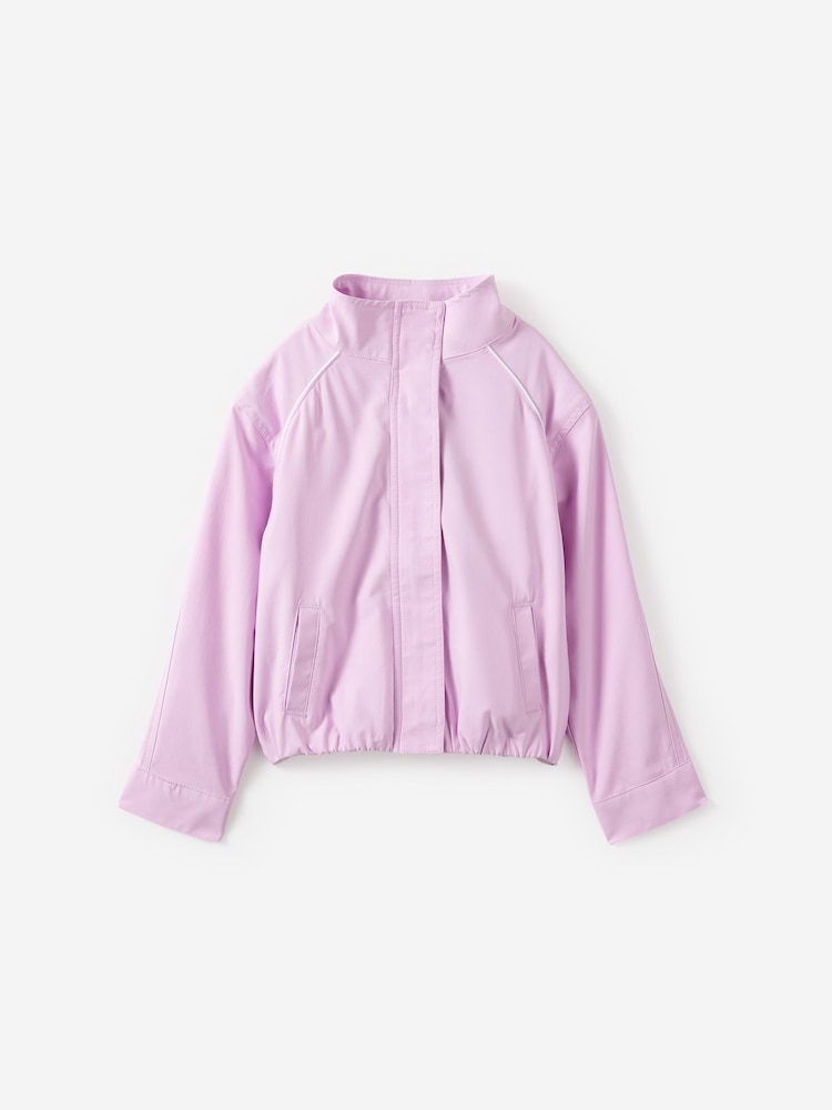 Cotton On Purple Active Funnel Neck Jacket - Image 1 of 3 Cotton On Purple Active Funnel Neck Jacket - Image 1 of 3