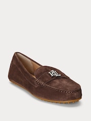 Lauren Ralph Lauren Barnsbury Suede Loafers - Image 1 of 4