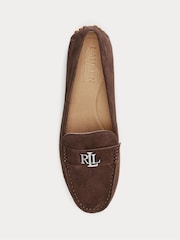 Lauren Ralph Lauren Barnsbury Suede Loafers - Image 3 of 4