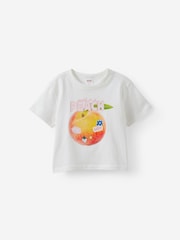 藍色 - Cotton On Baby Essential 短袖圖案 T 恤 2 件裝 - 圖片 2，共 2