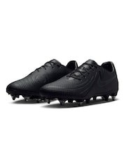 Nike Black Adults Phantom 2 Academy Soft Ground Football Boots - Image 7 of 12