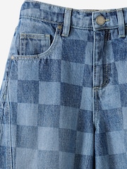 Azul - Vaqueros Denim Unisex de Pernera tipo barril Cotton On - Imagen 3 de 3