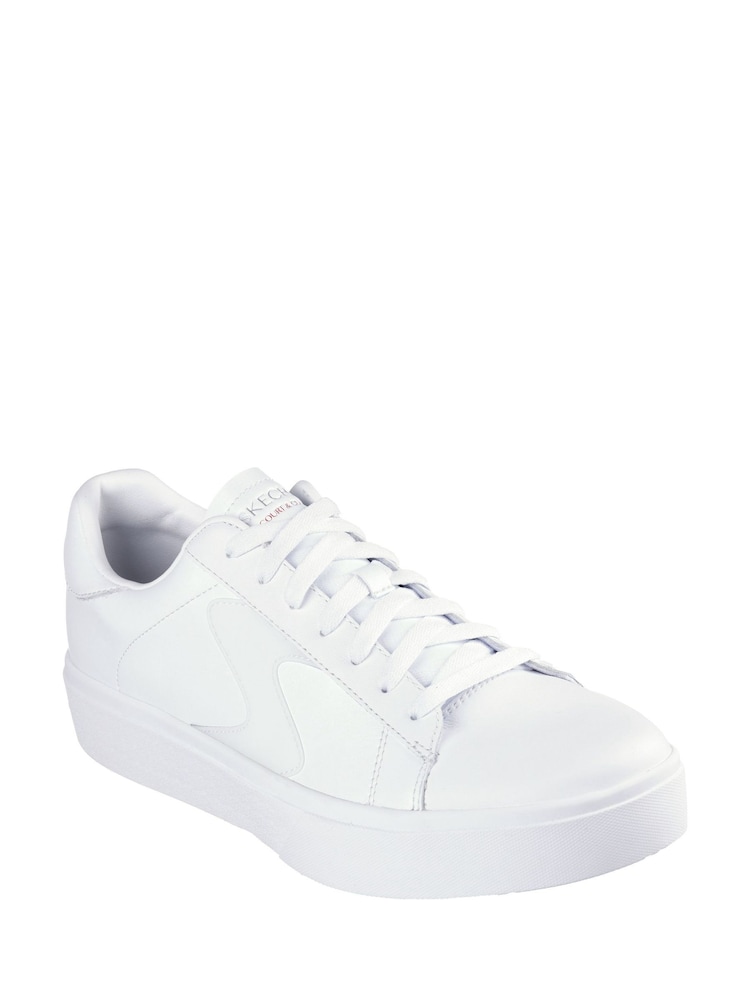 Skechers Dark White Eden Lx Feeling Fierce Trainers - Image 1 of 5 Skechers Dark White Eden Lx Feeling Fierce Trainers - Image 1 of 5