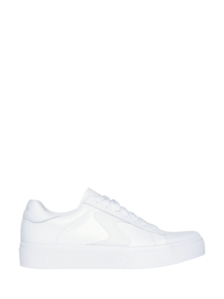 Skechers Dark White Eden Lx Feeling Fierce Trainers - Image 2 of 5 Skechers Dark White Eden Lx Feeling Fierce Trainers - Image 2 of 5