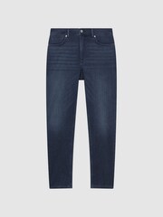 Reiss Indigo Littleton Slim Fit Mid Rise Jeans - Image 2 of 5