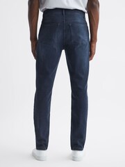 Reiss Indigo Littleton Slim Fit Mid Rise Jeans - Image 5 of 5