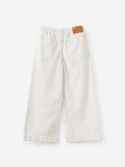 Cotton On White Relaxed Wide Leg Denim Jeans - Image 2 of 3