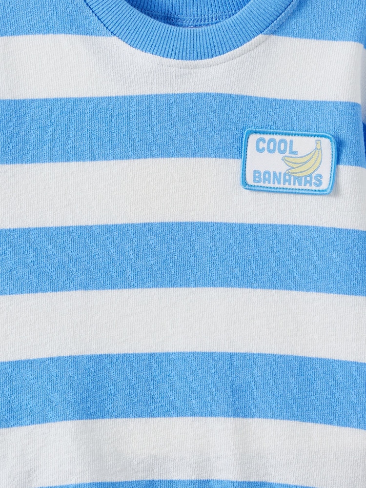 Cotton On Blue Tyla Knit Sweatshirt - Image 2 of 3 Cotton On Blue Tyla Knit Sweatshirt - Image 2 of 3