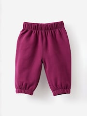 Cotton On Red Riley Fleece Joggers - Image 1 of 3