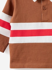 Brun - Polo de rugby Cotton On Ari - Image 3 de 3