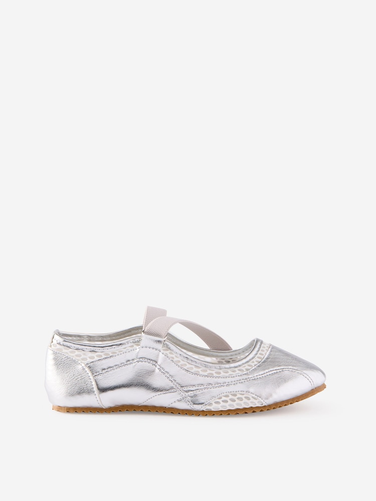 Cotton On Silver Spencer Sporty Shoes - Image 1 of 4