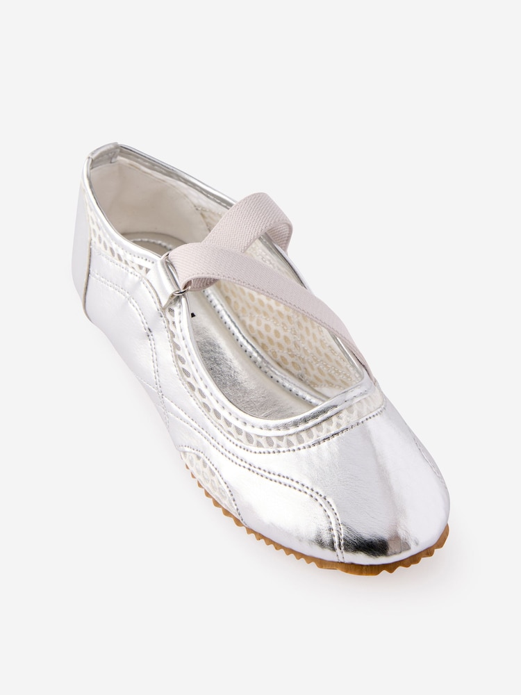 Cotton On Silver Spencer Sporty Shoes - Image 2 of 4