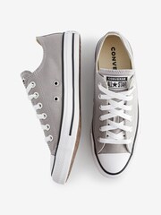 Converse Neutral Chuck Ox Trainers - Image 7 of 9