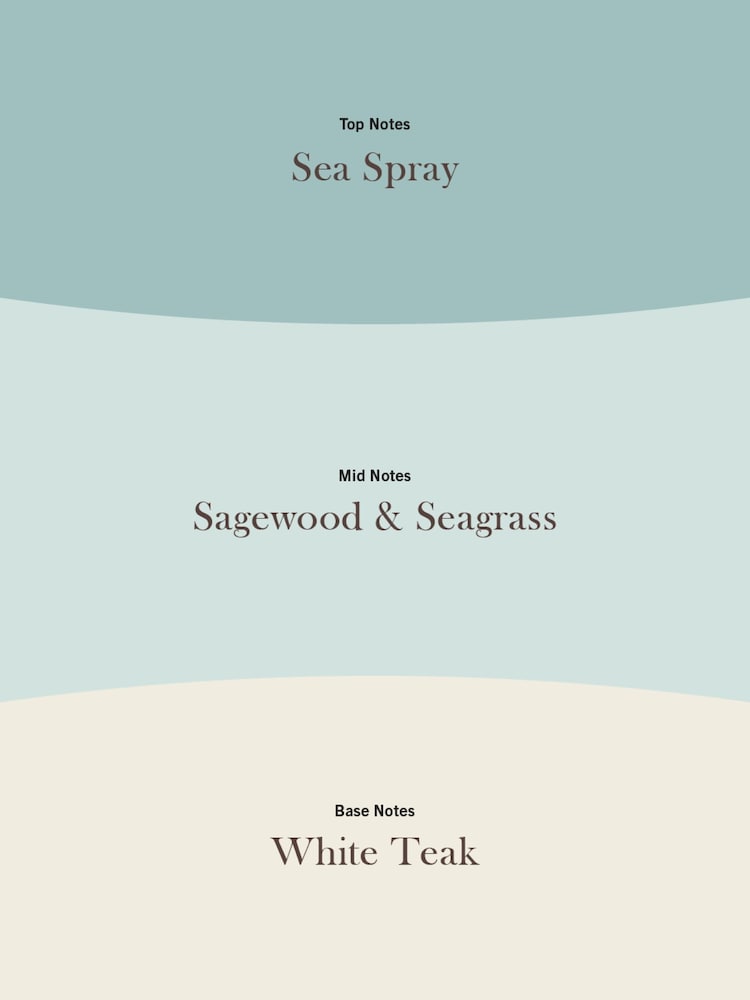 Woodwick Driftwood Shores Trilogy Large Hourglass Candle - Image 2 of 2 Woodwick Driftwood Shores Trilogy Large Hourglass Candle - Image 2 of 2