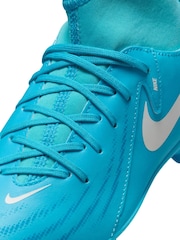 Nike Glacier Blue Kids Phantom Luna 2 Club Multi Ground Football Boots - Image 10 of 12