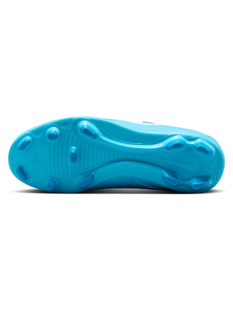 Nike Glacier Blue Kids Phantom Luna 2 Club Multi Ground Football Boots - Image 12 of 12