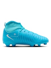 Nike Glacier Blue Kids Phantom Luna 2 Club Multi Ground Football Boots - Image 4 of 12