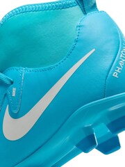Nike Glacier Blue Kids Phantom Luna 2 Club Multi Ground Football Boots - Image 7 of 12