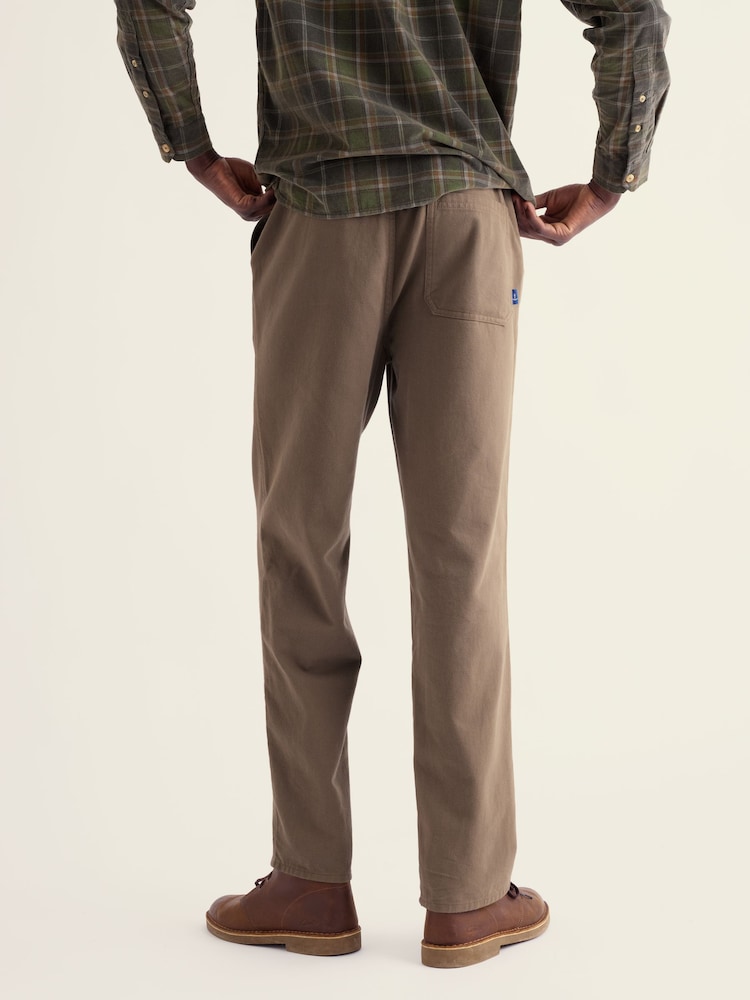 Seasalt Cornwall Brown Hallantide Trousers - Image 2 of 5 Seasalt Cornwall Brown Hallantide Trousers - Image 2 of 5