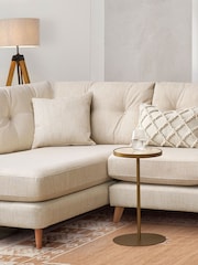 Brown Bronx Wood Tripod Floor Lamp - Image 8 of 8