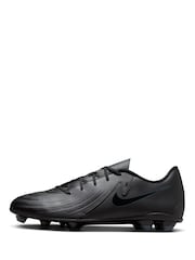 Nike Black/Green Adults Phantom 2 Club Blue Ground Football Boots - Image 2 of 9