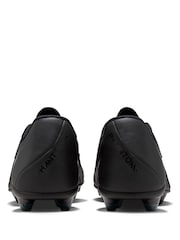 Nike Black/Green Adults Phantom 2 Club Blue Ground Football Boots - Image 4 of 9