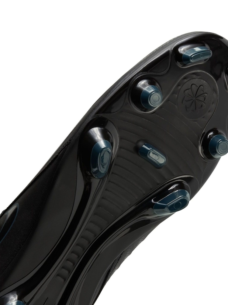 Nike Black/Green Adults Phantom 2 Club Blue Ground Football Boots - Image 9 of 9