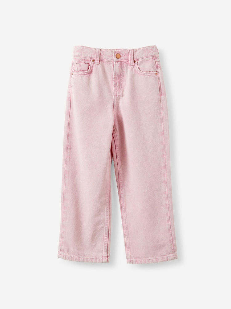 جينز دنيم بقصّة رِجل مستقيمة للجنسين من Cotton On - صورة 1 من 3 جينز دنيم بقصّة رِجل مستقيمة للجنسين من Cotton On - صورة 1 من 3
