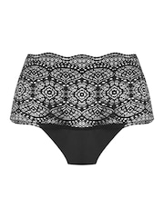 Fantasie Black Brazillian Lace Ease Invisible Stretch Knickers - Image 3 of 3