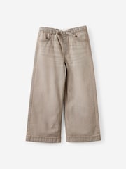 Cotton On Grey Relaxed Wide Leg Denim Jeans - Image 1 of 3