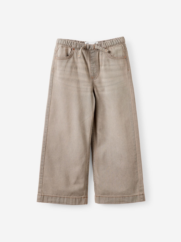Cotton On Grey Relaxed Wide Leg Denim Jeans - Image 1 of 3 Cotton On Grey Relaxed Wide Leg Denim Jeans - Image 1 of 3